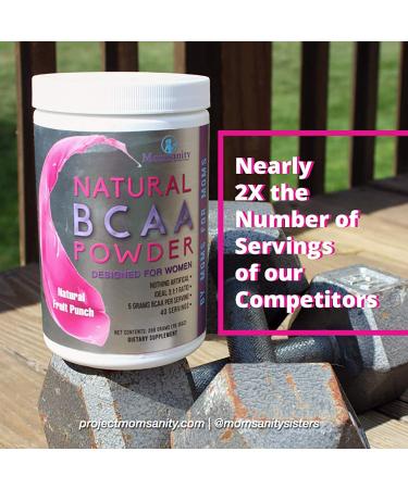 Women's BCAA Powder Preworkout - Sweetened Naturally with Stevia, Erythritol & Monk Fruit - 40 Servings + Free Recipe Guide (Cherry Lime) - Buy Online on GoSupps.com