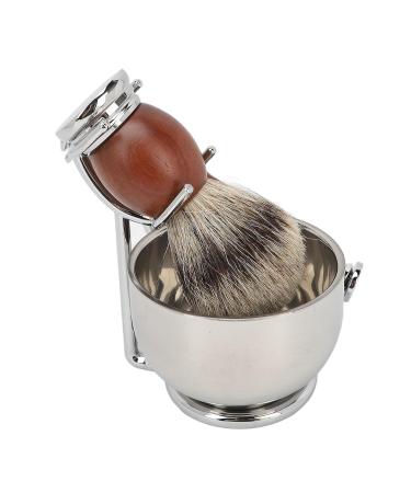 Beard Bowl Brush Set - Durable Vintage Alloy Set for Men | Complete Home Grooming Kit - Buy Online on GoSupps.com