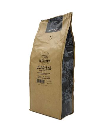 LUSCIOUX Luscioux Caf Monorigine en Grani Nicaragua - 100% Arabica - 1 kg pack | A coffee with a unique and special thickness.