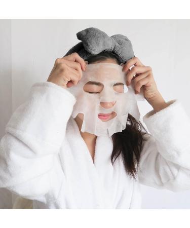 6-Piece Spa Headband, Wrist Washband, Scrunchies Cuffs Set - Black | Face Wash Wristband for Women and Girls - Makeup and Hair Accessories - Buy Online on GoSupps.com