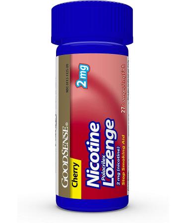 GoodSense Cherry Nicotine Lozenge 2mg - 108 Count | Stop Smoking Aid - Buy Online on GoSupps.com