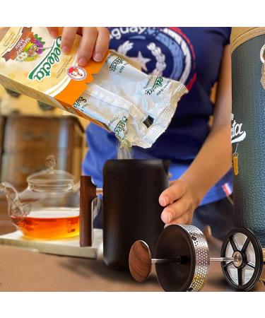  YERBOX Selecta Yerba Mat Moringa: 0.5 kg + Gift Sample (50 g) | Energising and toning drink rich in vitamins and antioxidants with caffeine! Accelerates metabolism. Contains no sugar. - Buy Online on GoSupps.com