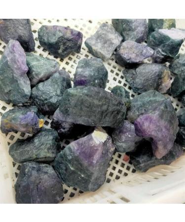 Natural Crystal Rough Crystal 1pcs Natural Green Fluorite Raw Stone Quartz Original Stones Natural Crystal Stones and Minerals Can be Used for (Size : 220-280g) - Buy Online on GoSupps.com