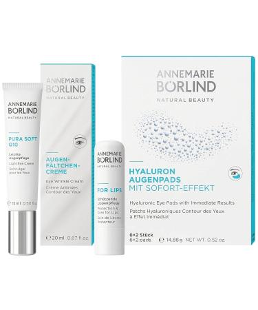 ANNEMARIE B RLIND Hyaluronic Eye Pads | Immediate Moisturizing & Refreshing Eye Care | Vegan | 6 x 2 Pads | 0.52 Oz - Buy Online on GoSupps.com