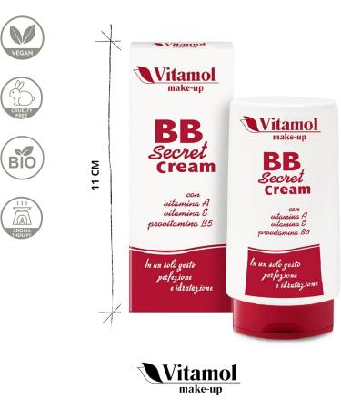 Vitamol BB Secret Cream Liquid Foundation with Vitamin A-E & Pro-Vitamin B5 50ml - Buy Online on GoSupps.com