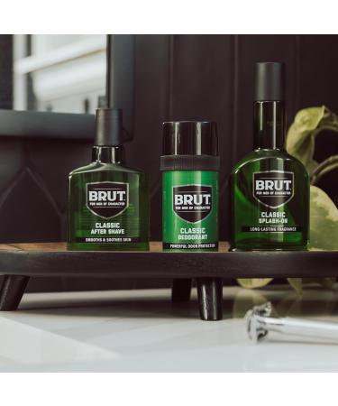 Brut Classic Round Deodorant Stick for Men - All-Day Freshness & Powerful Odor Protection - Paraben Free - 2.7 oz - International Shipping Available - Buy Online on GoSupps.com