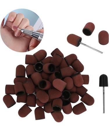 Sanding Bands for Nail Drill Sanding Bands Nail Drill Bits 120# Grit Nail Art Sanding Caps Manicure Polishing Grinding Bands Nail Drill Bits Set with Shaft Nail Sanding Heads - Buy Online on GoSupps.com
