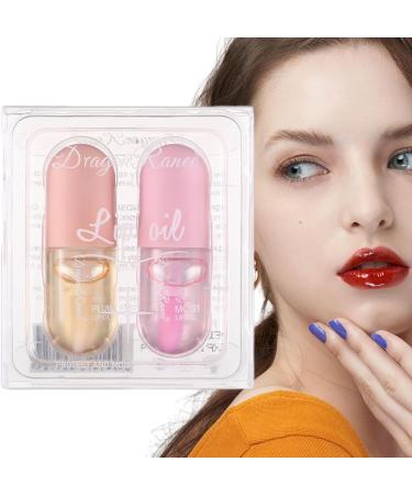  Lambo Plumping Lip Balm Moisturizing Non-Stick Transparent Lip Oil | Lip Gloss Long-Lasting Lip Care Moisturizing Lip Gloss for Women Lambo - Buy Online on GoSupps.com