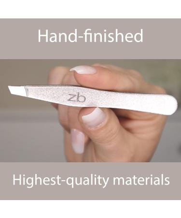 Zizzili Basics Tweezers - Surgical Grade Slant and Pointed Tweezer Bundle for Precision Hair Removal - Buy Online on GoSupps.com