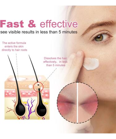Cr me d pilatoire pour le visage 50 g/bouteille cr me d pilatoire pour le visage pour femme peau visiblement lisse en seulement 5 minutes convient tous les types de peau (1) - Buy Online on GoSupps.com