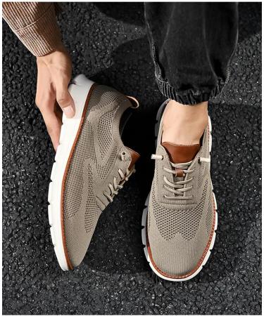 Donubiiu Breeze Urban Shoes for Men - Ultimate Comfort & Style | Lightweight Army Green | EU Size 40 - Buy Online on GoSupps.com