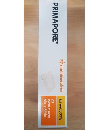 Smith & Nephew Primapore Adhesive Dressing 6 X 3 1/8 Polyester Rectangle Tan Sterile - Pack of 66000318 - Buy Online on GoSupps.com