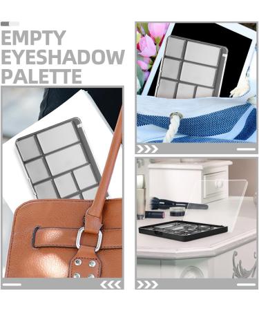 Homoyoyo 2 Pi ces Palette De Fards Paupi res Vides Plateau De Rangement Pour Cosm tiques Et Maquillage Couvercle Transparent Base Magn tique Capacit Spacieuse Compact Et Portable - Buy Online on GoSupps.com