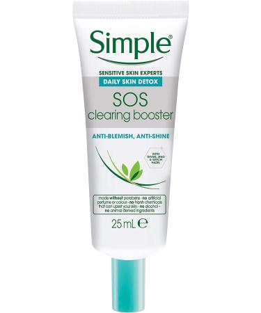 Simple Daily Skin Detox Spot Cream & Moisturiser SOS Clearing Booster 8x25 ml - Buy Online on GoSupps.com