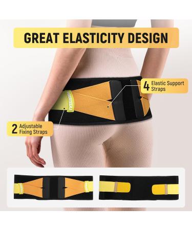 Sacroiliac Support Belt for Women - Extra Support Stays for Pelvic Pain Relief Hip & Lower Back Support Sciatica Relief - 360 Anti-Slip Design (L/XL - Buy Online on GoSupps.com