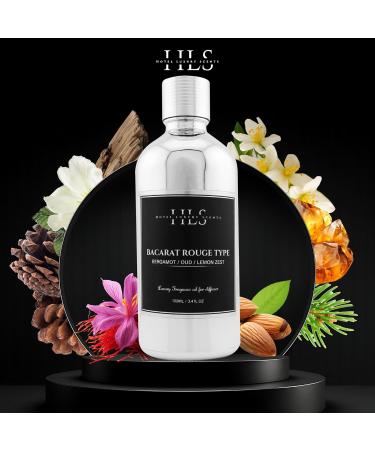 Baccarat Rouge Type Essential Oil for Diffusers - 100ml Luxury Home Fragrance with Bergamot & Lemon Zest - Aromatherapy Diffuser Oil in USA - Buy Online on GoSupps.com