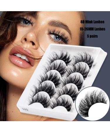 Shop Explosive Style 8D Curly Fake Eyelashes - Thick Fluffy & Multi-Layered - International Shipping Available - Buy Online on GoSupps.com
