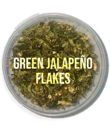 Green Jalapeno Flakes (6x6mm) - 1kg - Buy Online on GoSupps.com