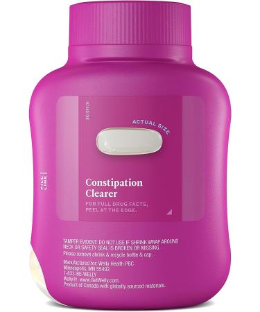 Welly Remedies OTC Constipation Clearer | Stool Softener/Laxative with Docusate Sodium | Proven Active Ingredients - Buy Online on GoSupps.com