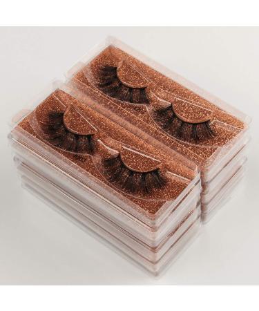 10 Pairs Mixed 3D Mink Lashes - Natural & Dramatic Volume False Eyelashes for Makeup - Buy Online on GoSupps.com