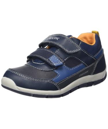 Geox Boy's B Heira Sneakers 7 UK Child Navy Lt Navy