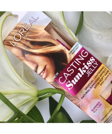 L'Oreal Casting Sunkiss Jelly - Care Jelly for Hair | Light Brown to Dark Blonde | 1 Pack - Buy Online on GoSupps.com