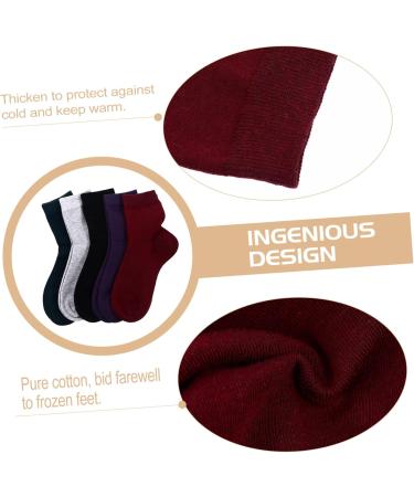minkissy 15 Pairs Gel Ripstop Socks Features Socks for Women Spa Socks Cracked Heel Socks Hard Stockinette Spa Soften Socks Silicone Socks for Cracked Feet Pure Cotton Care Miss Foot Socks - Buy Online on GoSupps.com