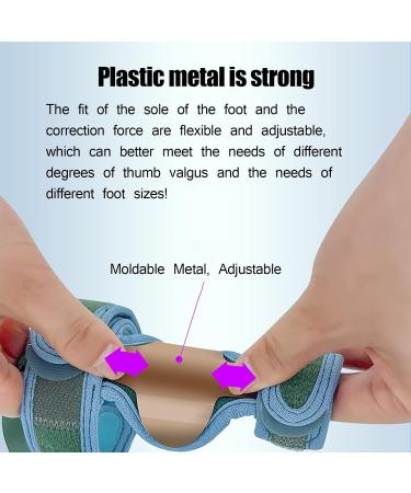 Eroolu Bunion Corrector - Adjustable Orthopedic Toe Straightener for Hallux Valgus Breathable & Durable for Women - Perfect Left Foot Solution - Buy Online on GoSupps.com