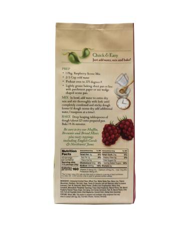 English Scone Mix with Raspberry by Sticky Fingers Bakeries â Easy to Make English Scones Fresh Baked  Makes 12 Scones (6pk) 1 Pound (Pack of 6) - Buy Online on GoSupps.com