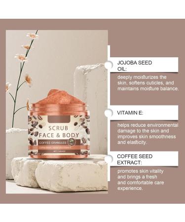 Face & Body Scrub 114ml Coffee Granules | face peeling | body peeling | Face & Body & Spa | skincare | Refreshing peeling for women & men | Body peeling | Skin care - Buy Online on GoSupps.com
