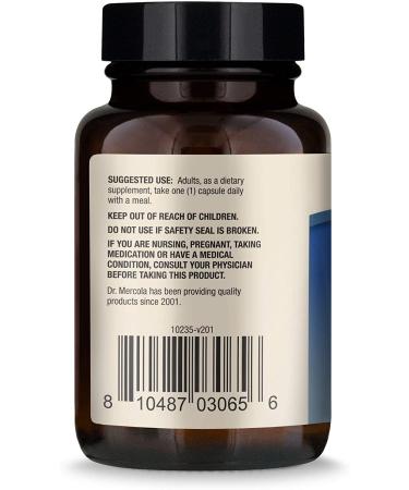 Dr. Mercola Zinc Plus Selenium - 30 Capsules for Immune Support - Buy Online on GoSupps.com