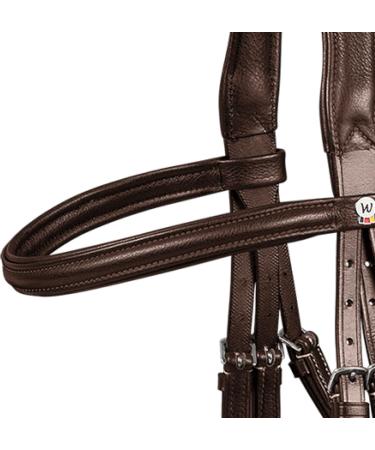 WALDHAUSEN X-Line Supersoft Brown Pony Bridle | Premium Pony Tack for Comfort & Style - Buy Online on GoSupps.com