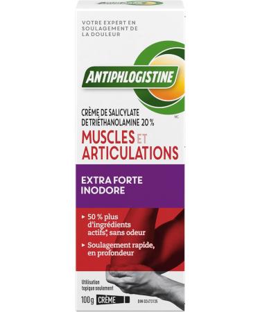 Ultra Strength No Odour Cream for Muscle Joint & Arthritic Pain Relief | 100g International Shipping - Buy Online on GoSupps.com