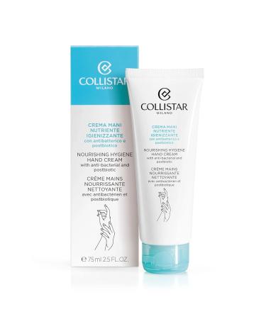 Collistar Nourishing Hand Cream 75ml | Antibacterial & Post-Biotic | Fast-Absorbing Velvety Texture | Long-Lasting Hygiene Effect - Shop Internationally - Buy Online on GoSupps.com
