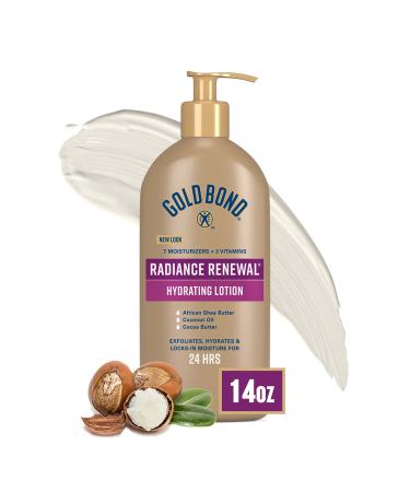 Gold Bond Radiance Renewal Hydrating Lotion 14 oz. for Visibly Dry Skin Radiance Renewal 14 Ounce (Pack of 1) - Buy Online on GoSupps.com