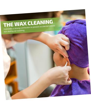 FRCOLOR 100pcs Ear Cleaning Nozzle Earwax Removal Kit Disposable Cleaning Tips for Boys and Girls Adults Transparent 3X1.2CM - Buy Online on GoSupps.com