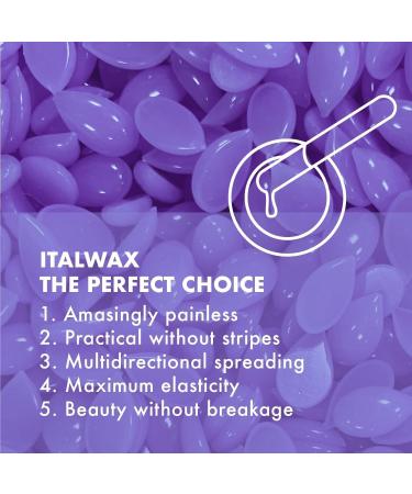 Italwax Top Line Orchid Cire Pelable en Perles 750g Sans Colophane Id ale Peaux Sensibles pilation sans Bandes Efficace Maillot et Aisselles Parfum D licat d'Orchid e - Buy Online on GoSupps.com