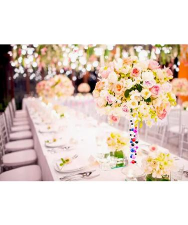 100pcs Floating Pearls Beads & 500pcs Water Gels | Creamy White Vase Fillers for Home, Weddings & Parties - Buy Online on GoSupps.com