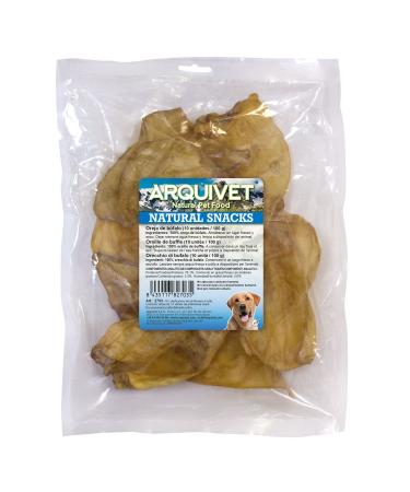 ARQUIVET Beef Ear - Bag of 10 Units - Chuches Rewards Sweets for Dogs