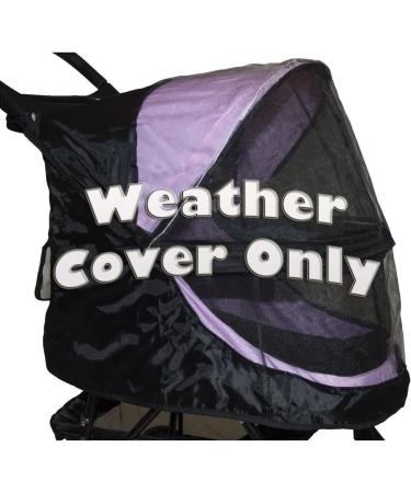 Pet Gear Weather Cover for Happy Trails Pet Stroller - Black | Weatherproof Protection - Buy Online on GoSupps.com