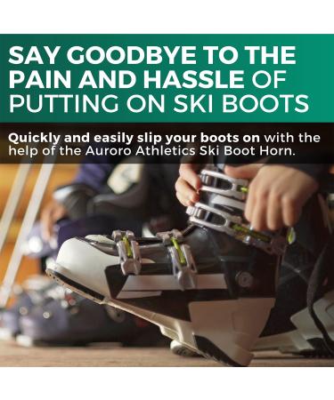 Premium Ski Shoe Puller | Ultimate Boot Horn for Skiing & Snowboarding | Alleviates Foot Pain & Eases Boot Insertion for All Ski Boots - Buy Online on GoSupps.com