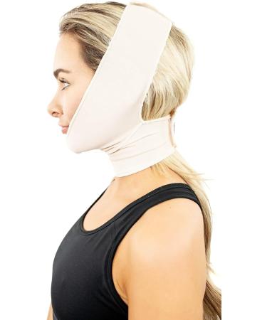 Post Surgery Compression Face Mask | Face Lift & Neck Surgery Recovery Kit | ContourMD Style9F - Buy Online on GoSupps.com