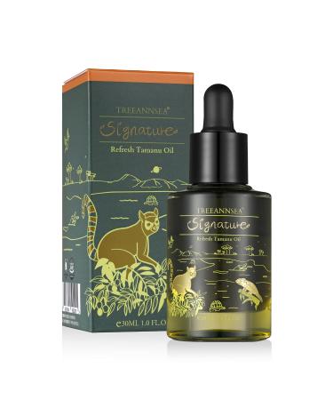 Signature refresh tamanu oil 1.05 Fl.Oz / 30ml Contains 8 vegetable oil soothing hydrating moisturizing dry skin Skin barrier nourishing Korean Skincare
