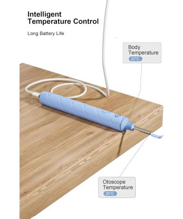 Buy TOKNOOME Ear Wax Removal Kit - 1080P Visual Ear Cleaner with Camera 6 Ear Picks & Spoons for iOS & Android - International Shipping Available - Buy Online on GoSupps.com