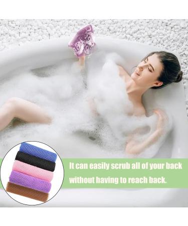 5 Piece African Net Sponge African Wash Net African Net Wash Cloth Body Exfoliating Cloth for Women Men Shower/Stocking Stuffer 30 * 80cm (Assorted Color 21 * 16 * 1cm) - Buy Online on GoSupps.com