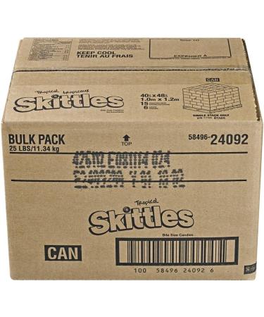 Skittles Tropical Bulk Box 11.34 Kilograms & Original Chewy Candy Bowl Size Bag 1 Pack 320g Per Pack Bulk Box + Candy Bowl Size Bag - Buy Online on GoSupps.com
