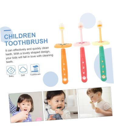BUIFULSIC 3ST Silicone Baby Toothbrush - Safe Oral Care for Infants | Nano Material Teeth Cleaning Brush - Buy Online on GoSupps.com