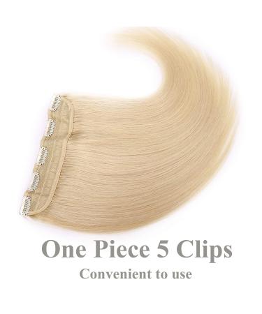 Buy SEGO Clip-In Hair Extensions - 100% Real Human Hair Thick Remy Light Blonde #613-1 (20cm 60g) | International Shipping - Buy Online on GoSupps.com
