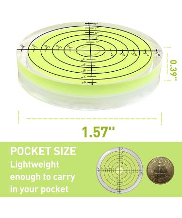 Golf Green Reader Pro Putt Ball Marker with Bubble Level - High Precision Putting Aid | 40x10mm - Buy Online on GoSupps.com