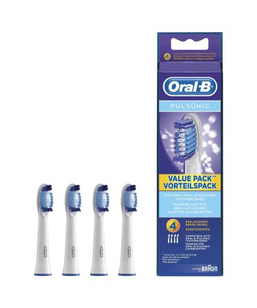 Oral-B Pulsonic brush heads 4 pieces white 4 pieces (1 pack)